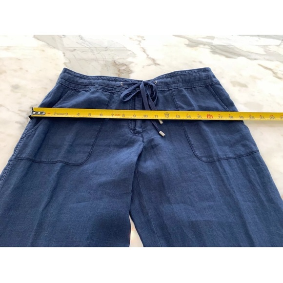 TOMMY BAHAMA BLUE DRAWSTRING LEIGH PANTS 6 NWTS! - Picture 10 of 17